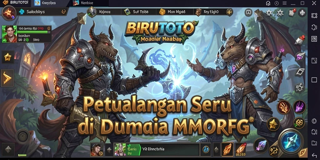 Gameplay seru dalam dunia fantastik BIRUTOTO.