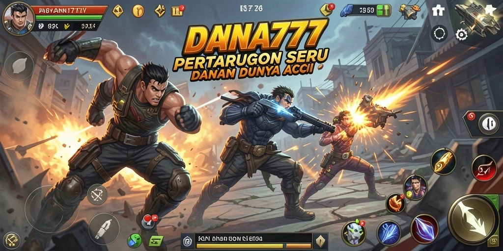 Tampak seru, pemain beraksi dalam pertempuran epik DANA777.