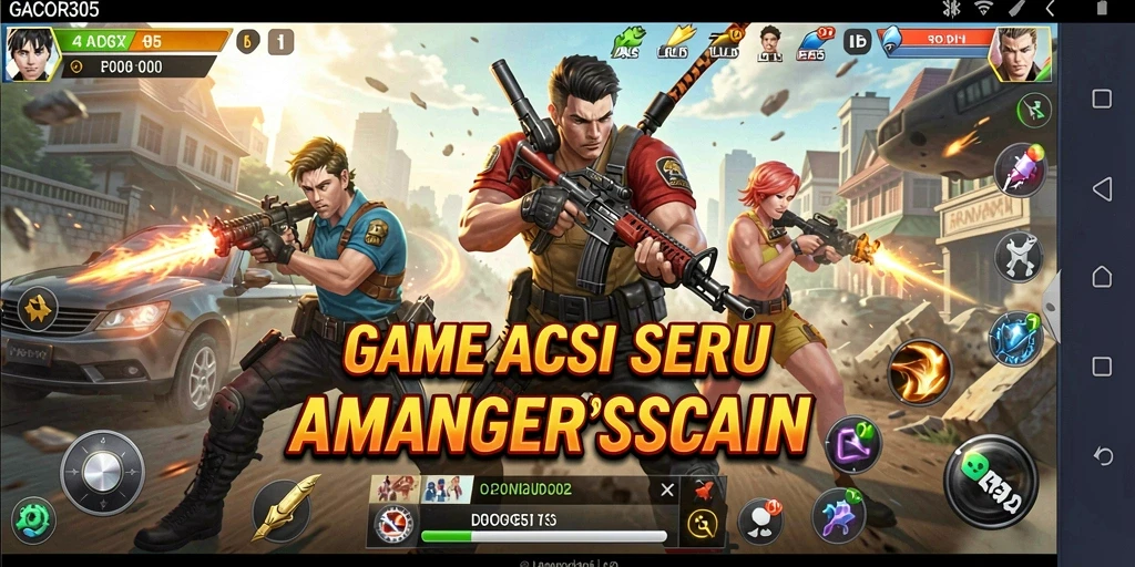 Screenshot dari gameplay GACOR305 yang mendebarkan dan penuh aksi.