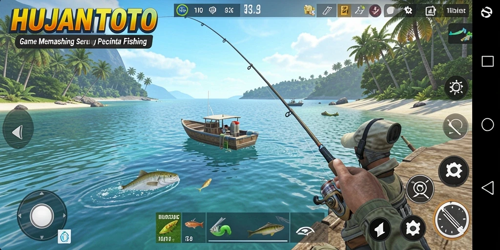 Tangkapan ikan besar dalam gameplay HUJANTOTO yang menakjubkan.