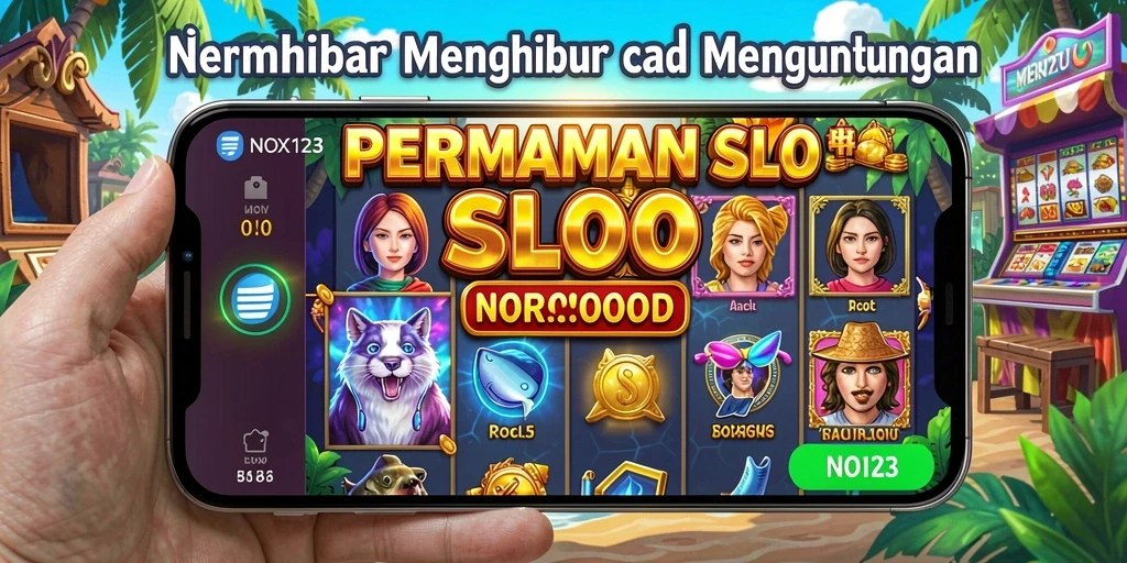 Tampilan gameplay seru slot NOX123 yang menarik.