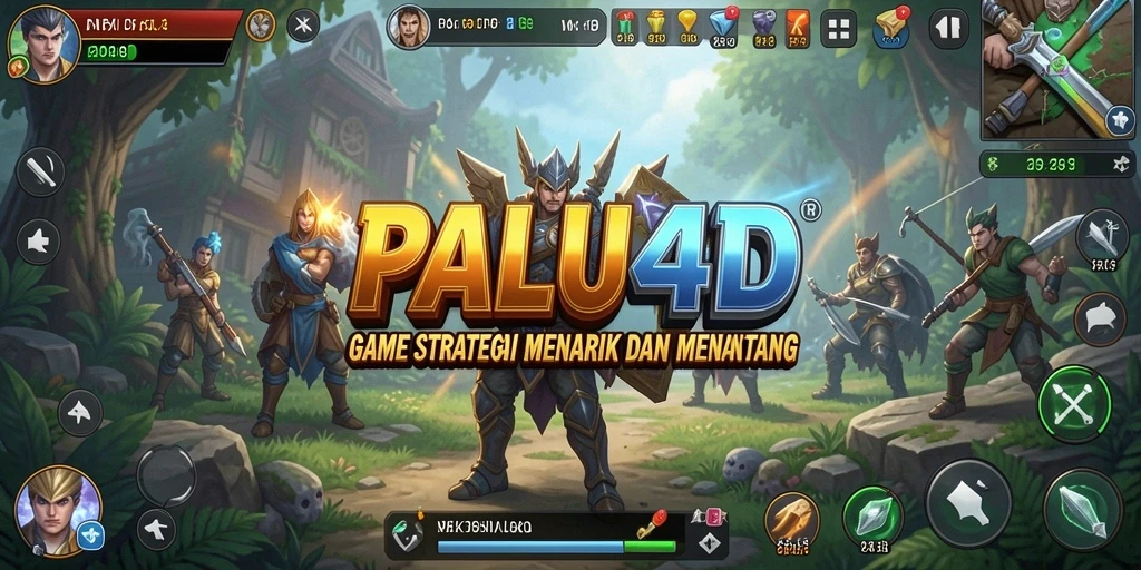 Tampilan gameplay PALU4D yang mendebarkan dan penuh strategi.