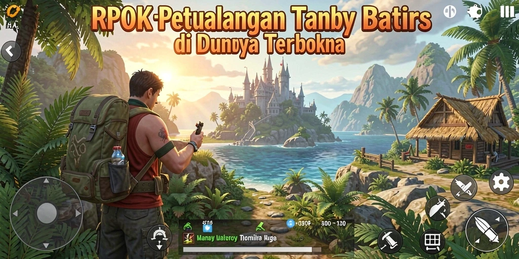 Tangkapan layar dari gameplay RPOK yang memukau di dunia terbuka.