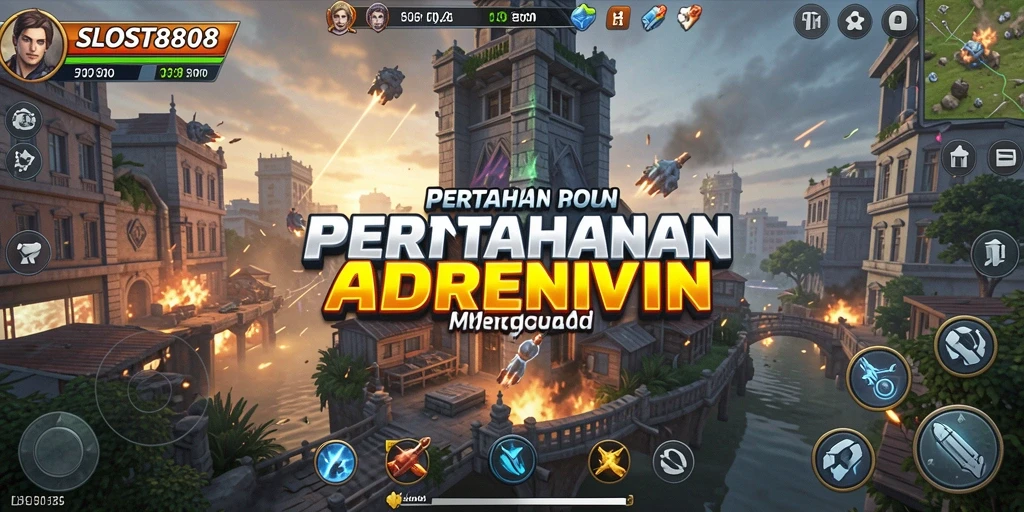 Tampilan menarik dari gameplay SLOST8808 yang menegangkan.